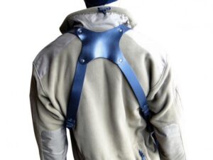 Bretelle In Cuoio Spider