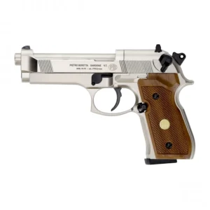 Beretta 92 FS Nickel Wood CO2