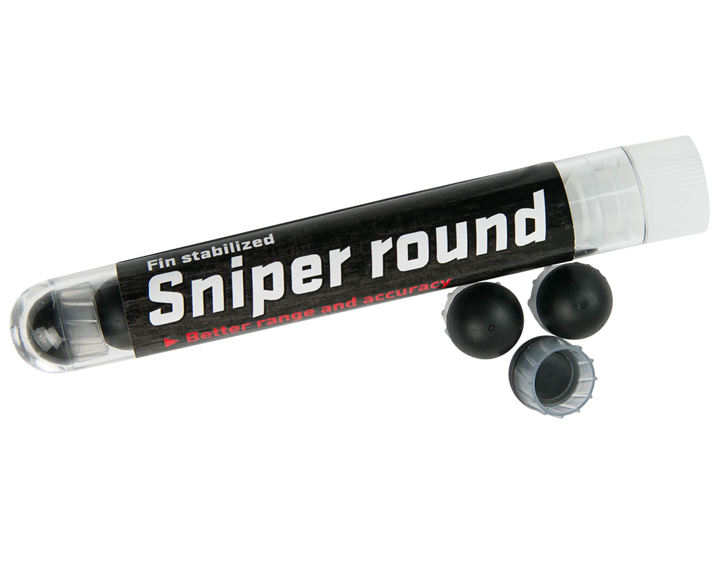 silhouette From there Tremendous Sniper Round Major PDG50, munizioni precise di gomma