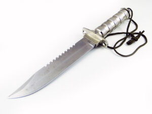 Coltello Tattico Rambo Silver N340